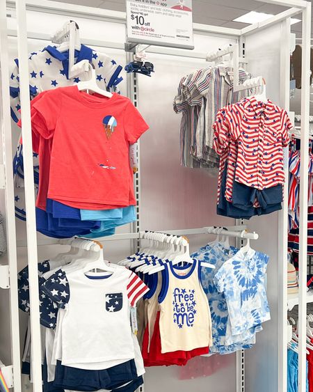 Kids Memorial Day outfits at Target! 🇺🇸

Celebrate Memorial Day in style with Target's adorable toddler clothes collection! These Memorial Day-themed sets feature patriotic colors of red, white, and blue, with fun designs and graphics that your little one will love. From cute tees and tanks to comfy shorts and skirts, this collection has everything you need to keep your toddler looking cute and feeling comfortable on this special day. 

Whether you're planning a family picnic or attending a parade, these clothes are perfect for showing off your little one's patriotic spirit. 

So, gear up and get ready for a fun-filled Memorial Day with Target's toddler clothes collection!

Follow my shop @LetteredFarmhouse on the @shop.LTK app to shop this post and get my exclusive app-only content!

#liketkit #LTKfamily #LTKbaby #LTKkids
@shop.ltk
https://liketk.it/48uCc

#LTKkids #LTKbaby #LTKfamily