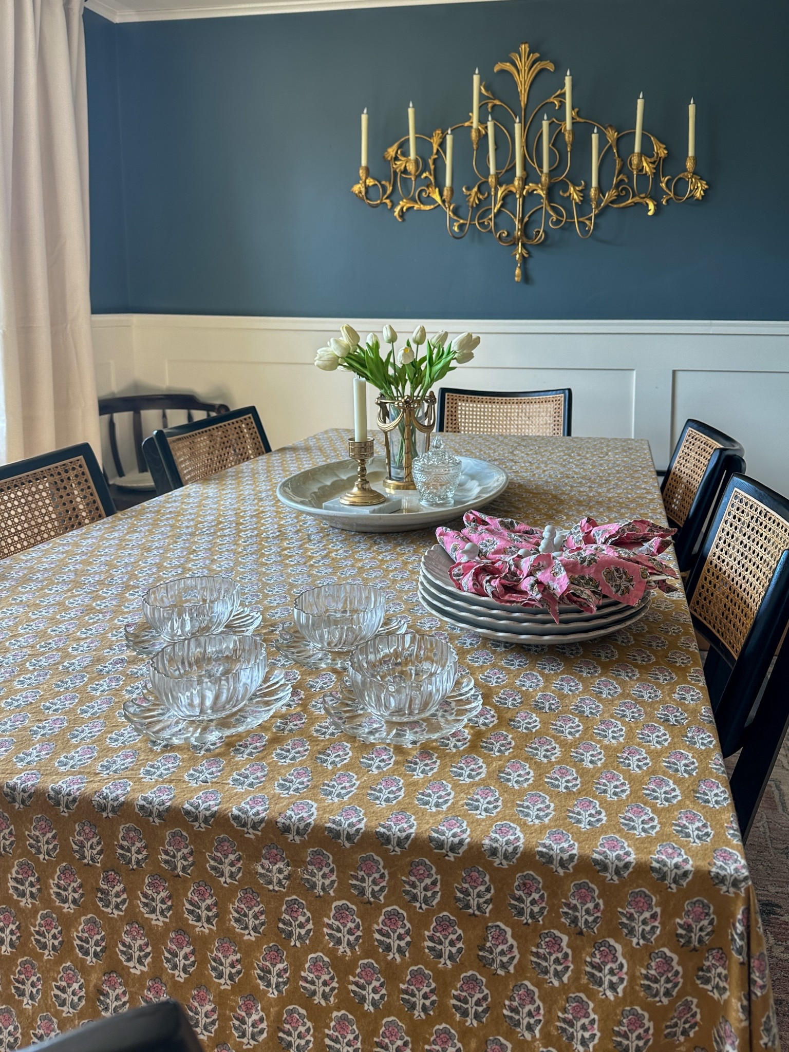 My Easter table is coming together beautifully! I am so in love with this handmade block, printed tablecloth and coordinating napkins set!

#LTKFindsUnder50 #LTKHome #LTKSeasonal