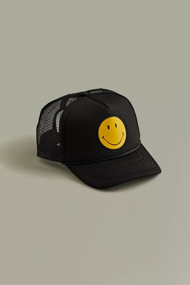 Smiley Face Trucker Hat | Urban Outfitters (US and RoW)