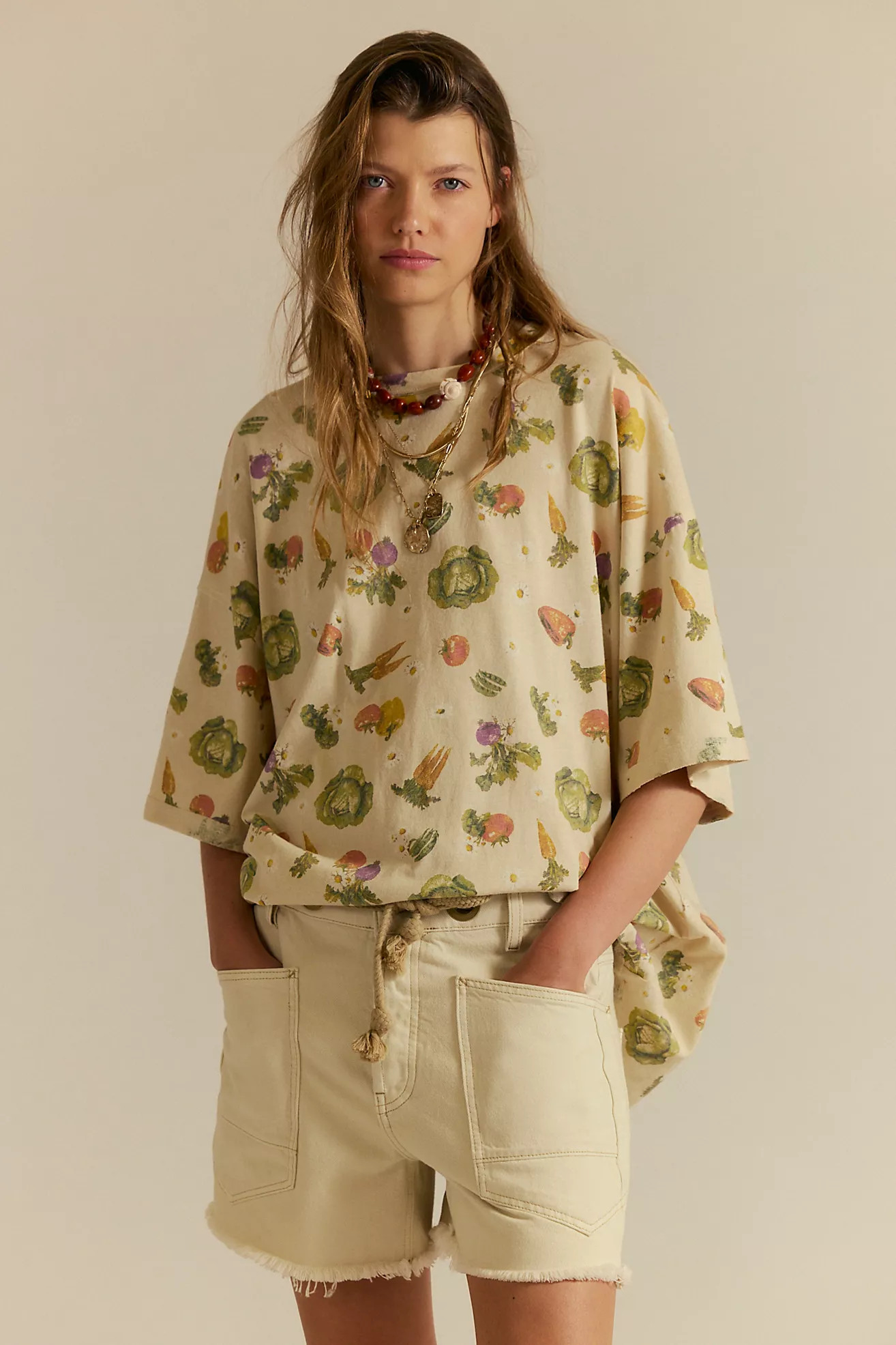 We The Free Printed Devon Tee | Free People (Global - UK&FR Excluded)