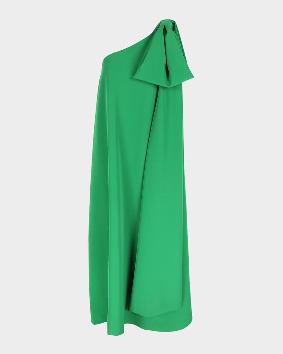BERNADETTE Sam Bow One-Shoulder Gown | Neiman Marcus