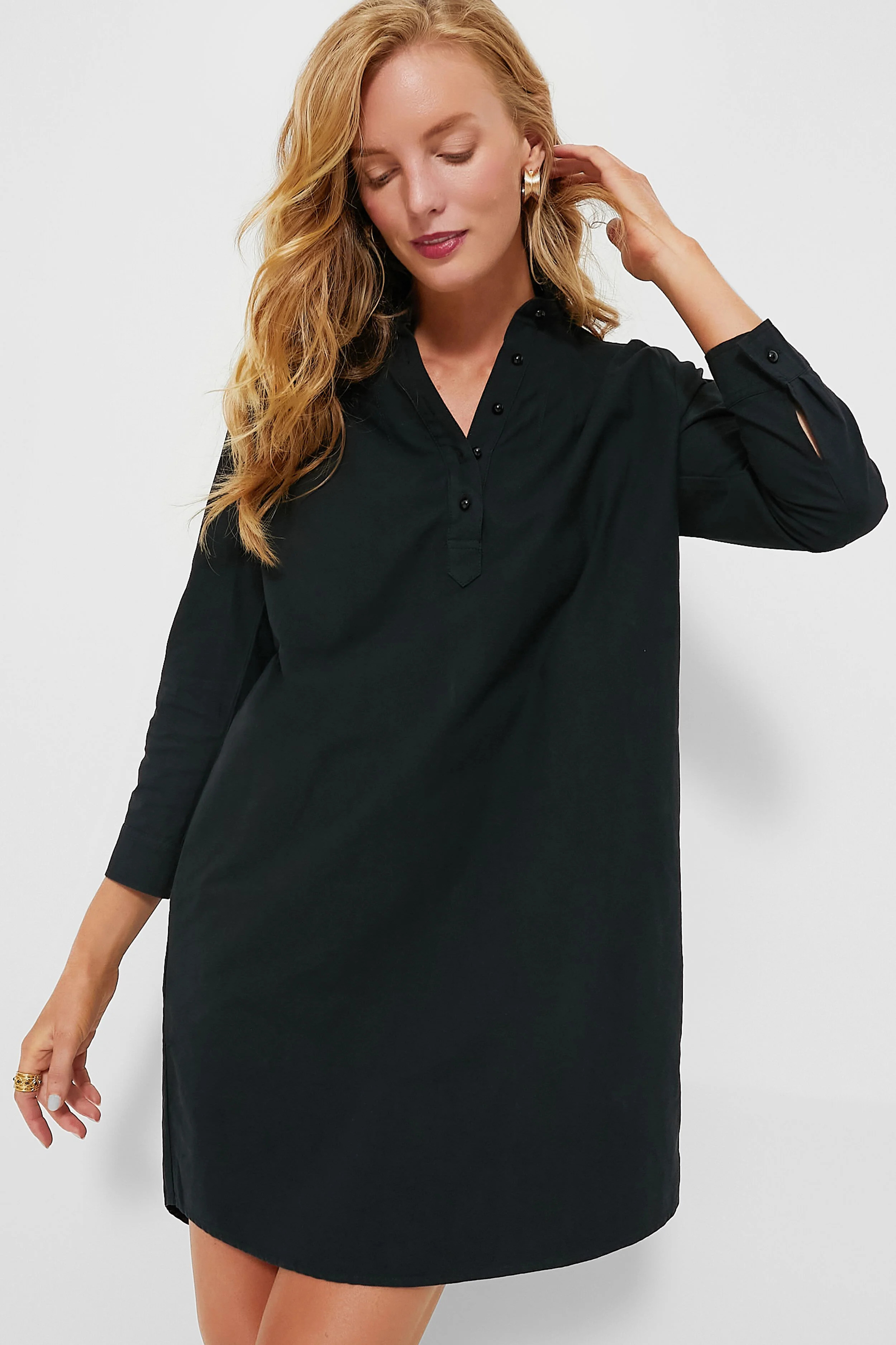 Black Polly Dress | Tuckernuck (US)