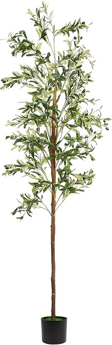 6FT Artificial Olive Tree Indoor, Faux Plants for Home, Living Room, Bedeoom Decor, Farmhouse Dec... | Amazon (US)