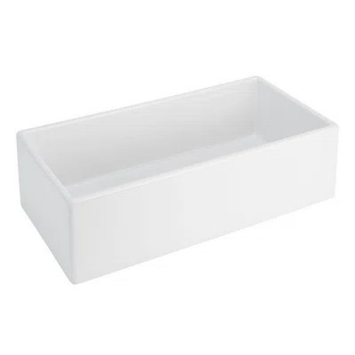 Rowena 36" Farmhouse Single Basin Fireclay Kitchen Sink | Wayfair North America