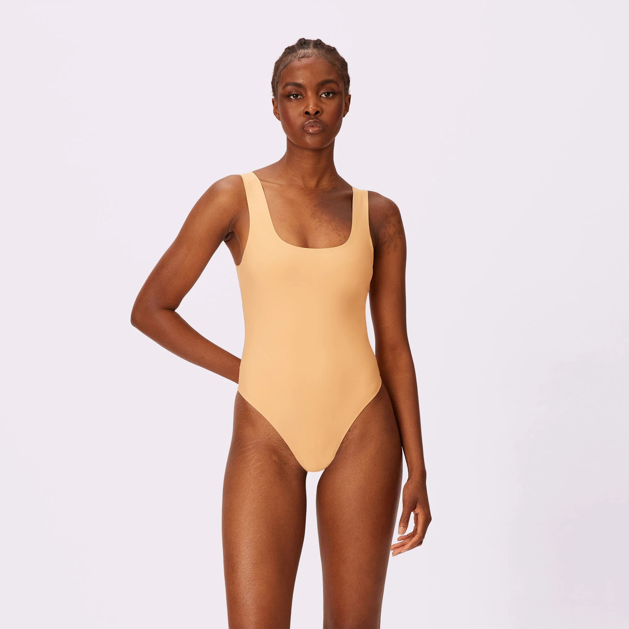 Silky Mesh Long Sleeve Bodysuit | Parade Underwear | $44 | Parade