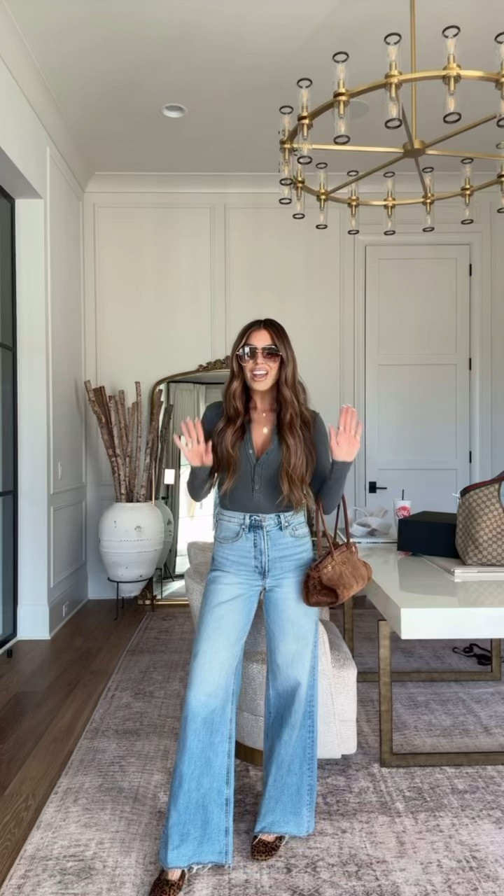 grab these jeans while they're still in stock!

size 27 denim
XS top 🫶🏼 

 