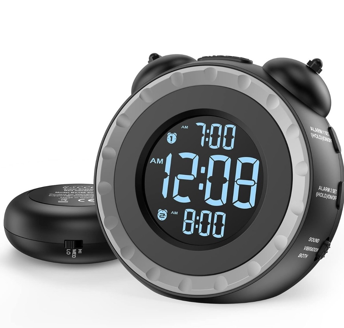 Loud Dual Alarm Clock with Bed Shaker

#LTKKids #LTKdayinmylife #LTKmomlife