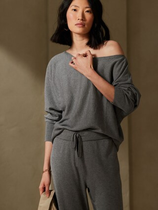 Off-Shoulder Sweater | Banana Republic Factory