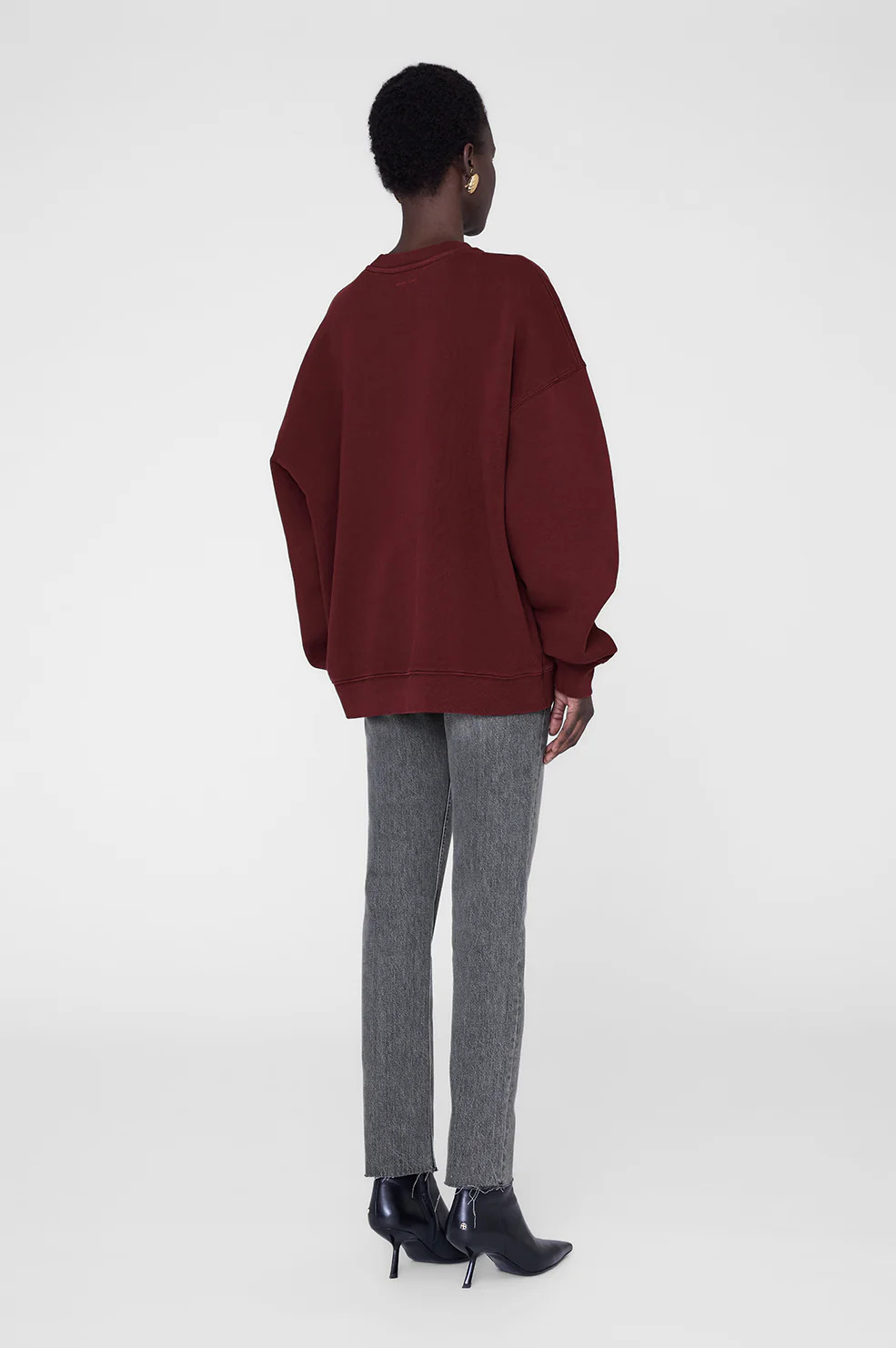 Miles Sweatshirt Chenille Signature | Anine Bing