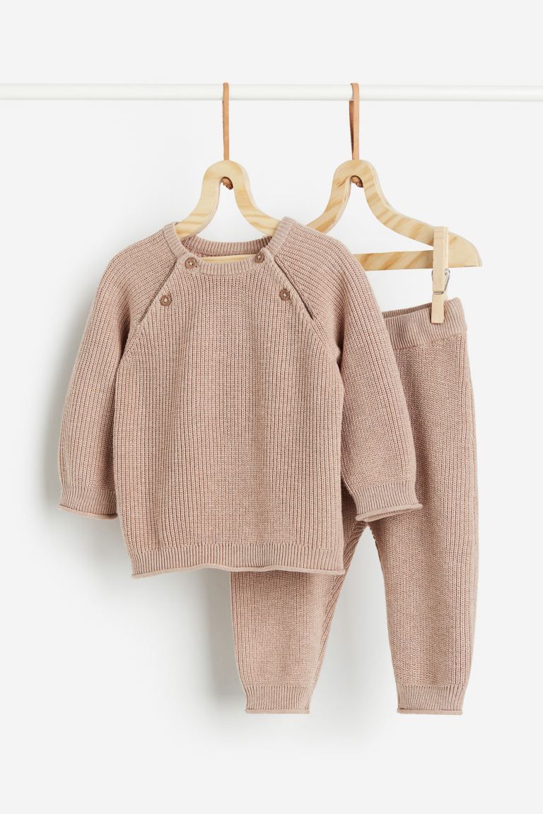 Knit Sweater and Pants | H&M (US + CA)