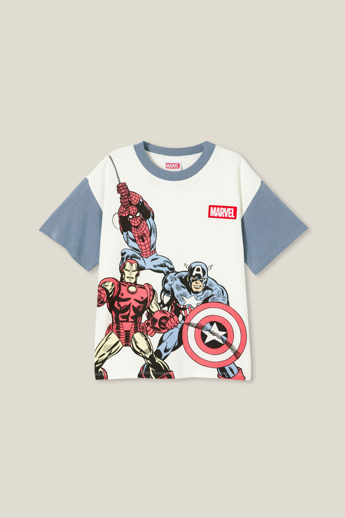 Marvel Drop Shoulder Short Sleeve Tee | Cotton On (US)