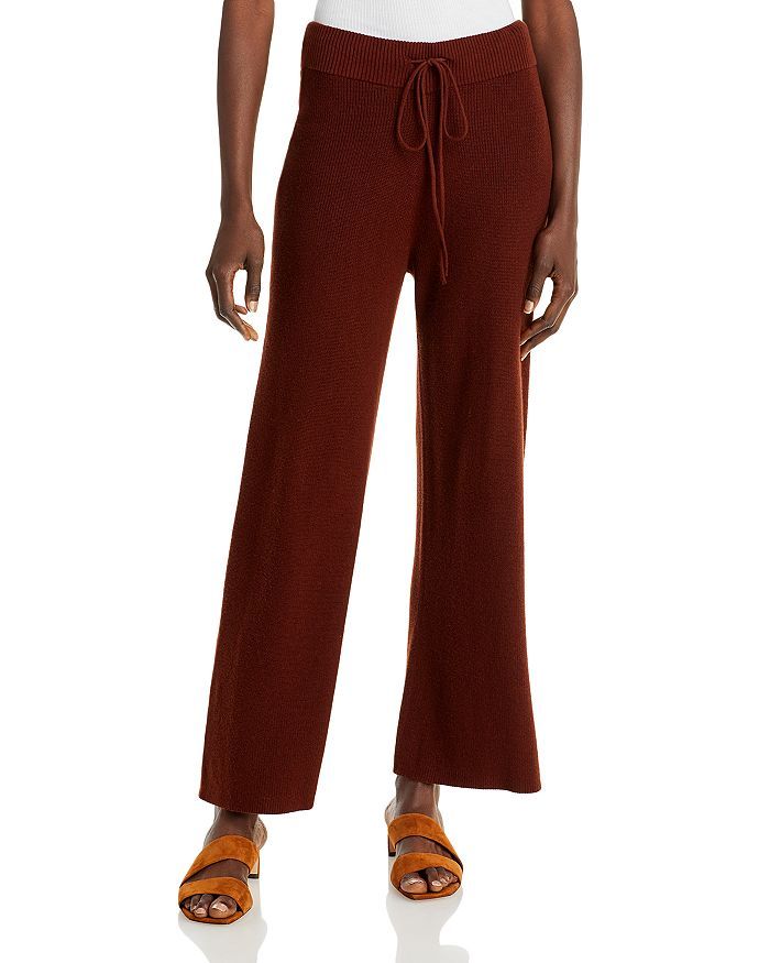Brook Cotton Cashmere Ribbed Drawstring Pants | Bloomingdale's (US)
