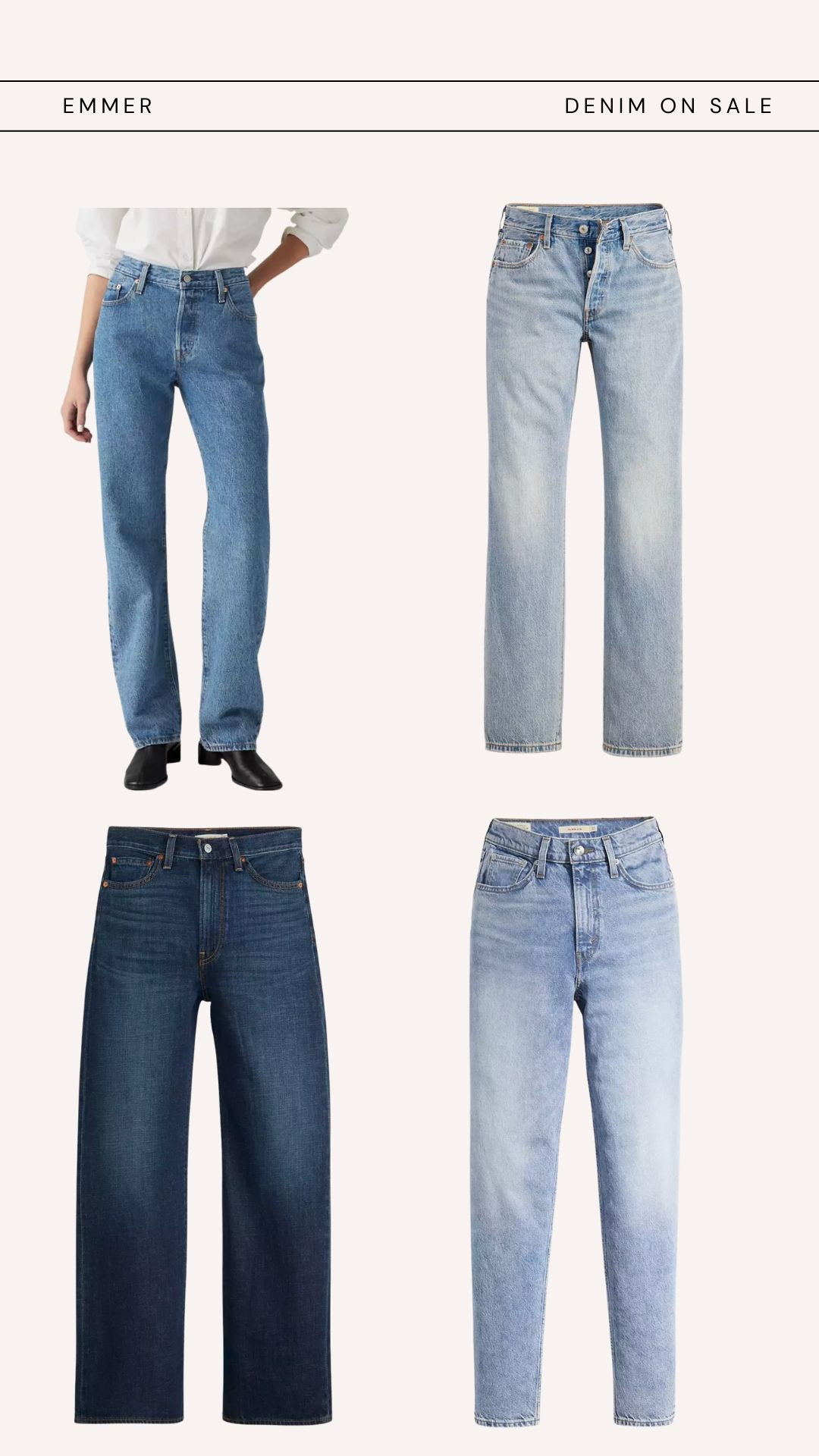 Levi jeans are on sale 

 #LTKHoliday #LTKSaleAlert