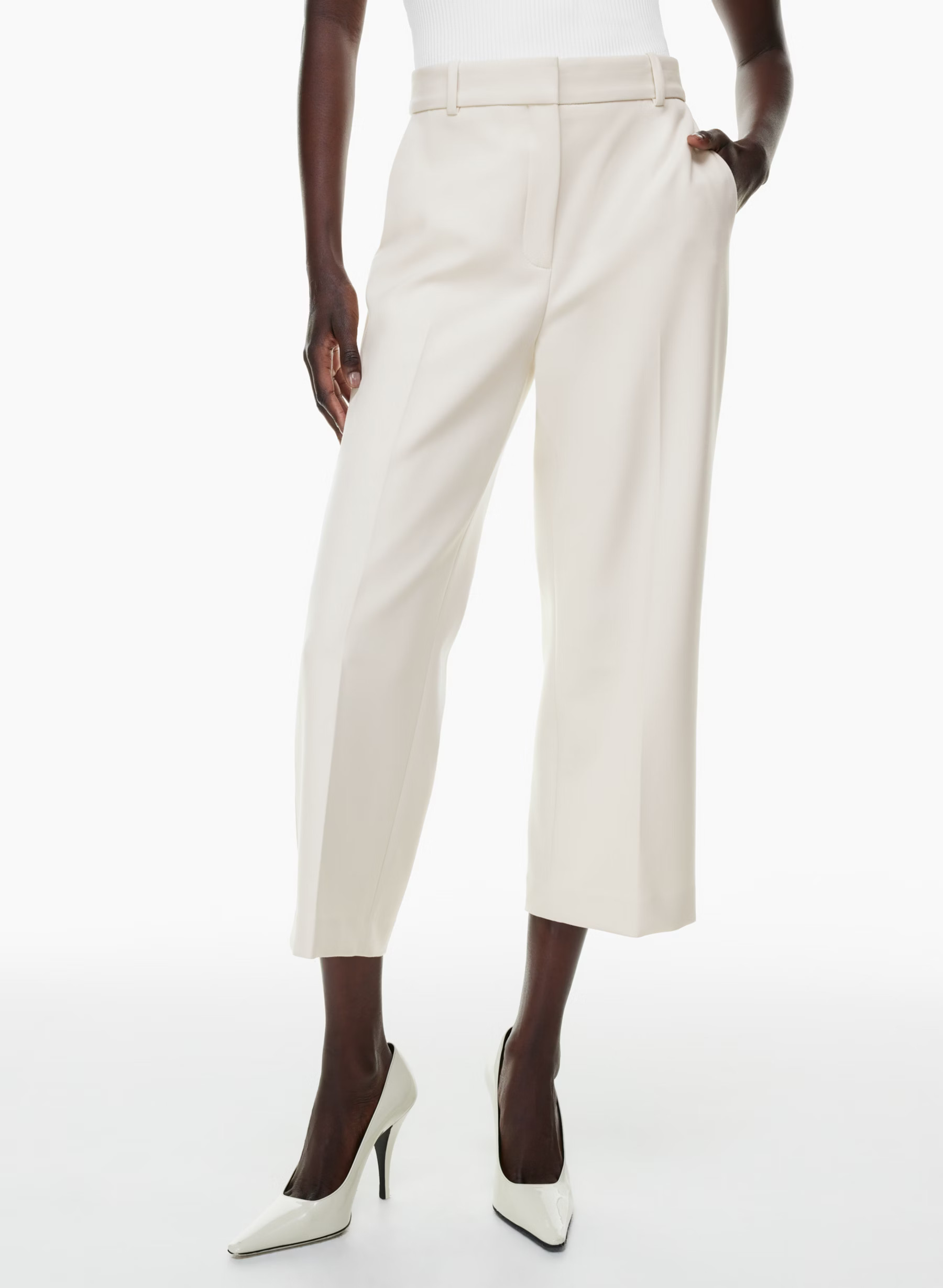 AGENCY CROPPED PANT | Aritzia