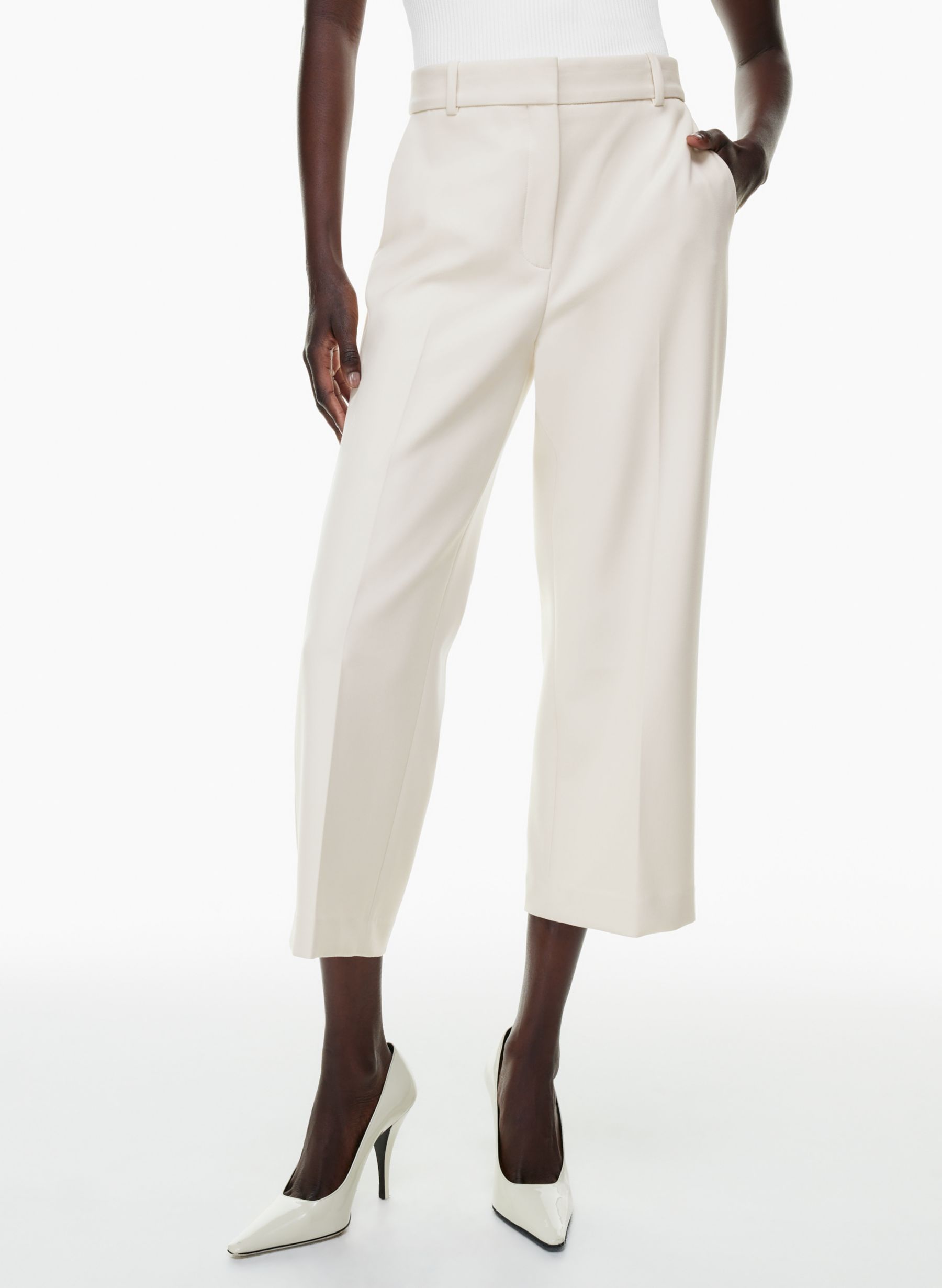 AGENCY CROPPED PANT | Aritzia