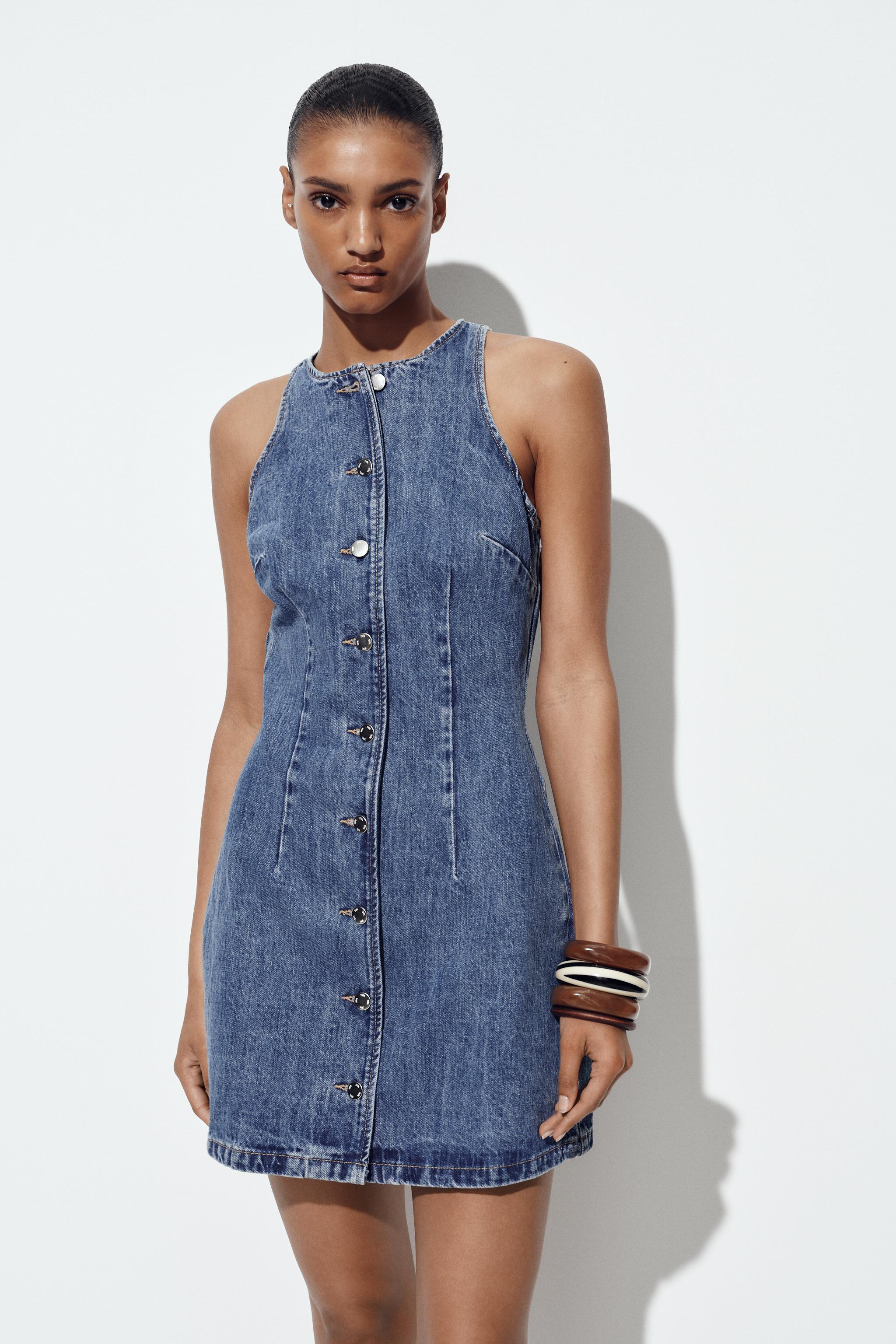 Z1975 MINI DENIM DRESS | Zara US