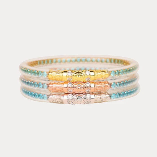 Three Queens All Weather Bangles® (AWB®) - Aqua | BuDhaGirl