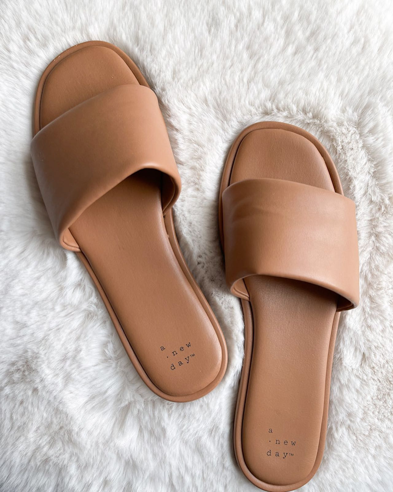Women's Lulu Slide Sandals - A New Day™ | Target