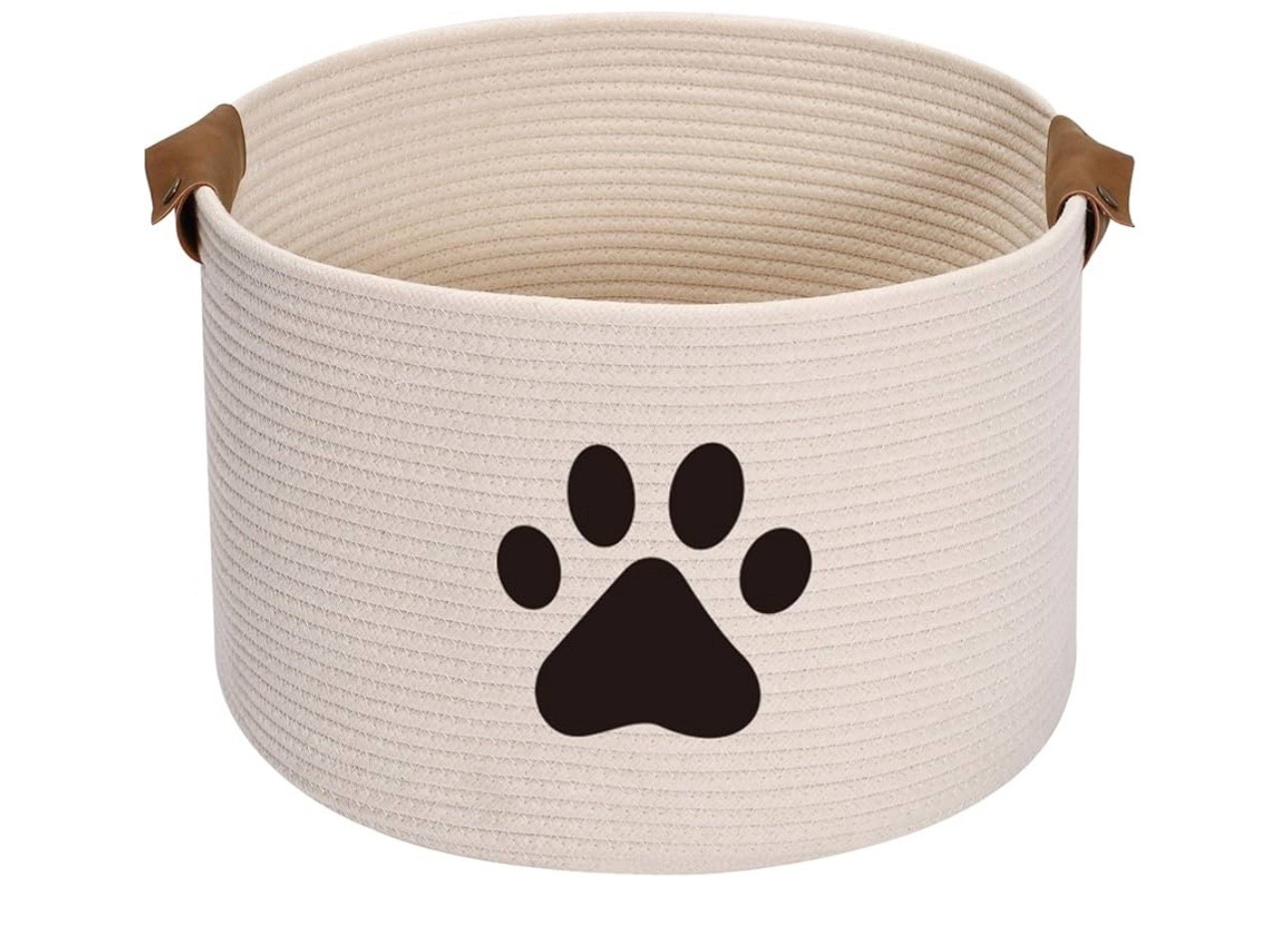 Dog tou bin from Amazon 

#LTKHome #LTKFindsUnder50