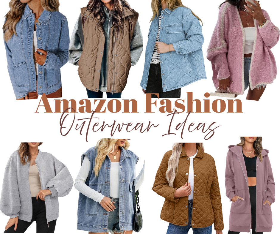 Super cute outerwear from Amazon! Love these finds for the cold weather!!!  

 #LTKootd #LTKMidsize #LTKPlusSize