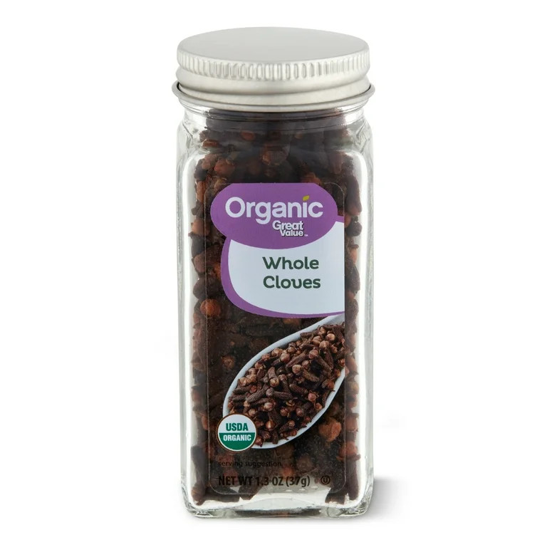 Great Value Organic Whole Cloves, 1.3 oz | Walmart (US)