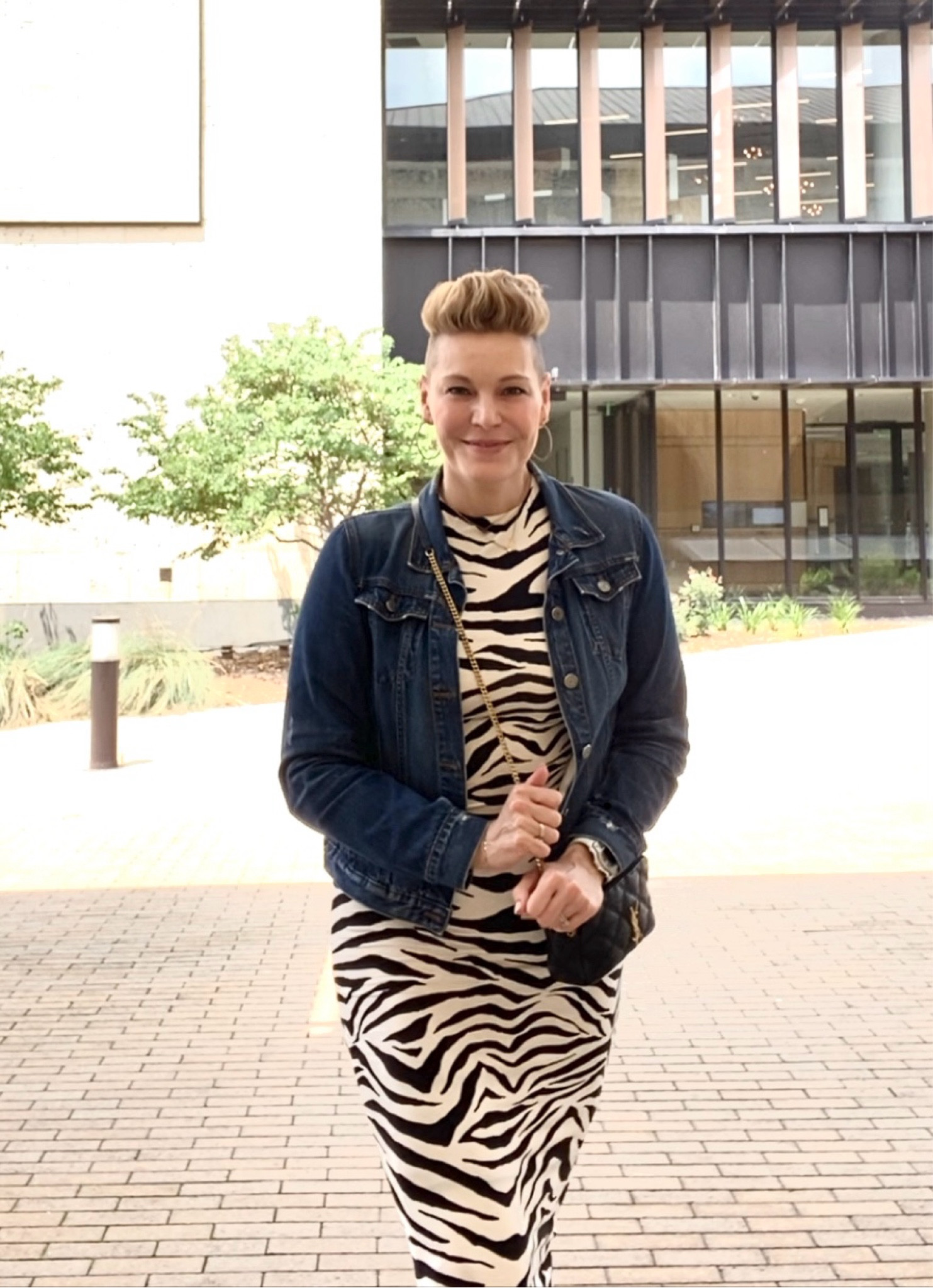 Perfect 3/4 sleeve midi dress that you can dress up or down.  Put on a blazer and this is work ready or Jean jacket to make a littler more casual #midsize #over40 #polishedprofessionals

#LTKWorkwear #LTKOver40 #LTKMidsize