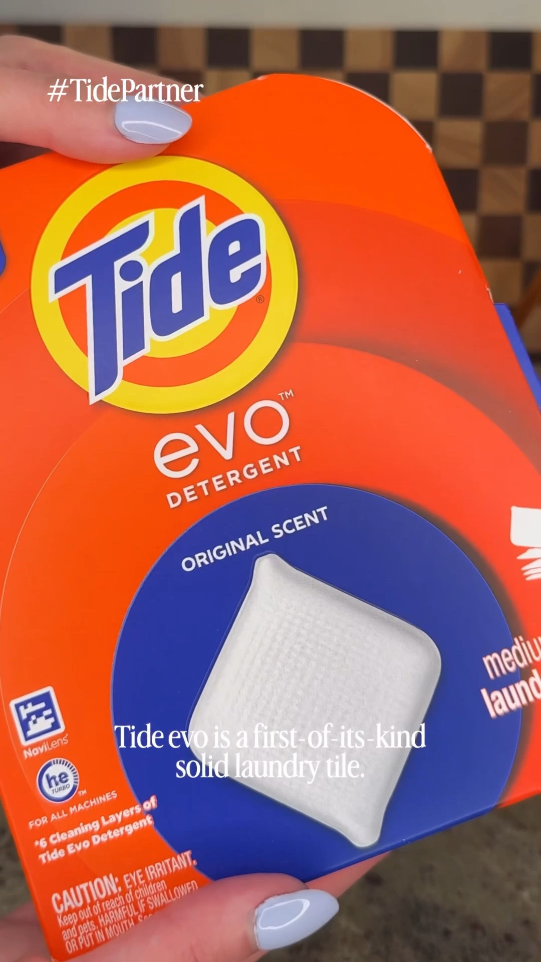 #tidepartner ✨ If you’re living in a city apartment, you already know the spatial math required to store literally anything, let alone giant plastic jugs of detergent. I’m partnering with @tidelaundry to test out Tide evo, and it’s honestly an elite solution for limited laundry real estate.

It’s a solid tile that activates instantly under running water, which is satisfying to watch, but the real win is that the entire box takes up less room than a stack of books. Perfect for the constant stream of blanket refreshes that come with having Pancake around.

You can find the new Tide evo online at @walmart. ✨ Link to shop in stories if you want to skip the decision fatigue and try it yourself.

#TidePartner #RealLaundryMagic #ad

#LTKdayinmylife #LTKmomlife #LTKHome