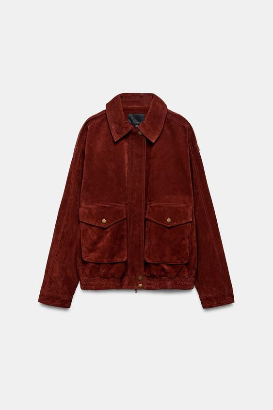 100% LEATHER JACKET | Zara AU