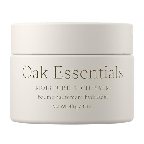 Oak Essentials Moisture Rich Balm | Nourishing Face Balm with Sea Buckthorn & Borage Seed Oil to Help Support Collagen and Deep Hydration, 1.4 Oz | Amazon (US)