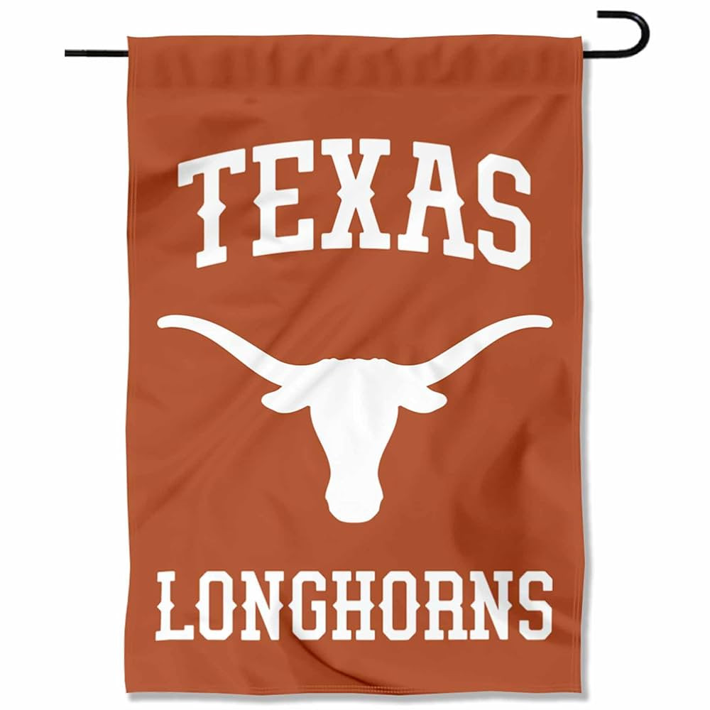 Texas Longhorns Wordmark Garden Banner Flag | Amazon (US)