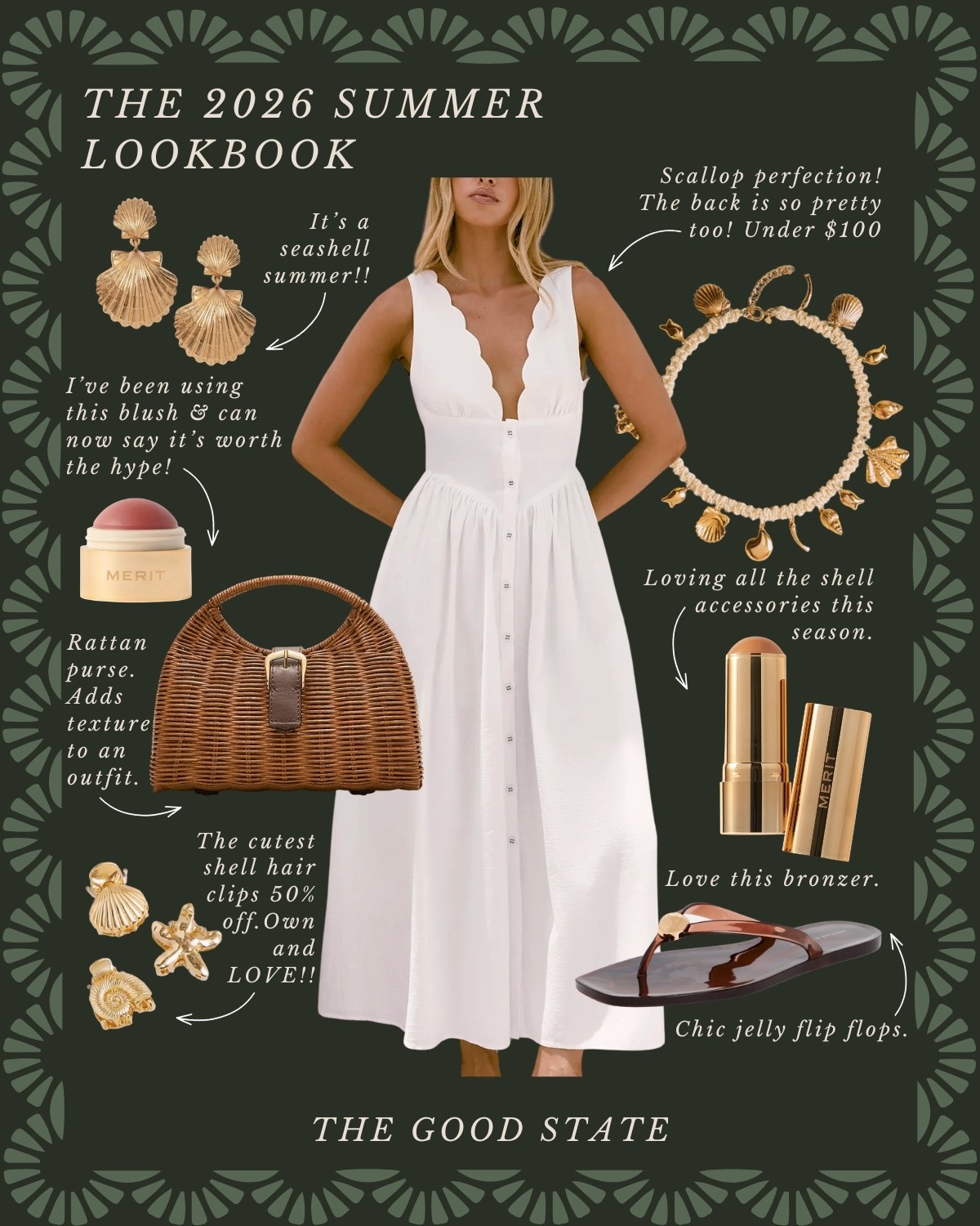 This is lookbook is for the ladies who love a mix of bright colors and happy patterns as well as neutral staples for the everyday. For the one’s strolling down a cobblestone road in their favorite coastal town (if it's in New England or along 30A take me with you!!). For early risers heading off to the Saturday Morning Farmers Market. For the Garden Party goers wearing their favorite gingham dress. This is for the ladies hosting (or attending) their next Sunday Supper Club. For the brunch-ers and seaside book readers🤍

This collection is full of seasonal outfit ideas for the summertime girlies embracing light layers, linen, gingham, playful patterns, dainty accessories and of course the ease of a Summer dress and a new pair of sandals.

#LTKSaleAlert #LTKActive #LTKootd