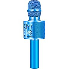 BONAOK Wireless Bluetooth Karaoke Microphone, 3-in-1 Portable Handheld Mic Speaker Machine for Al... | Amazon (US)