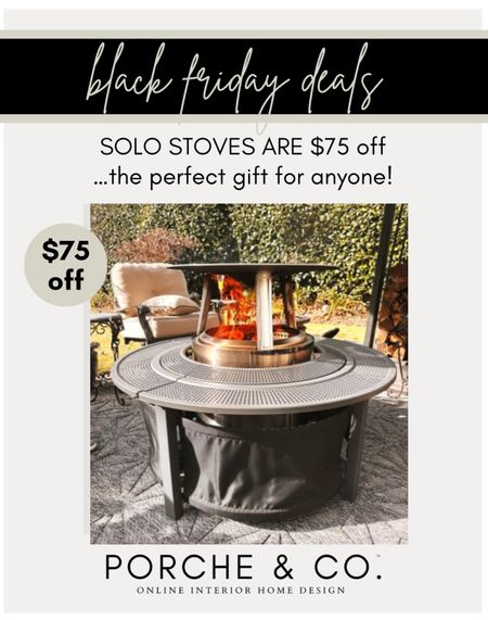 Solo stove Black Friday Sale- $75 off…perfect gift for Him or for Her! Backyard or camping essential 🏕️ #solostove #bonfire #backyard

#LTKCyberWeek #LTKSeasonal #LTKhome