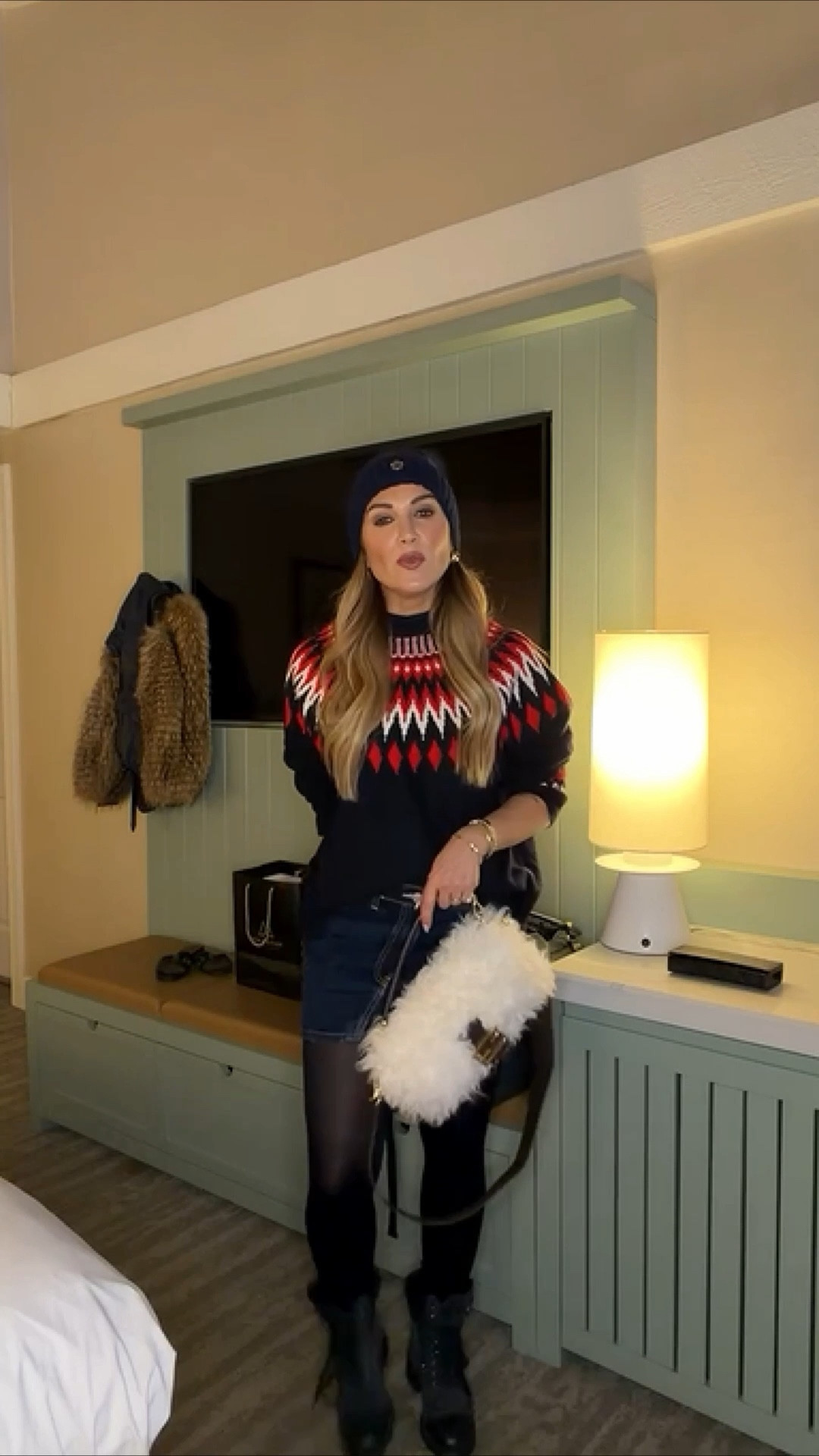 Sprinkling that holiday magic in the cutest outfit. This screams ski resort or holiday cozy fashion. 

#LTKFindsUnder100 #LTKHoliday #LTKdayinmylife