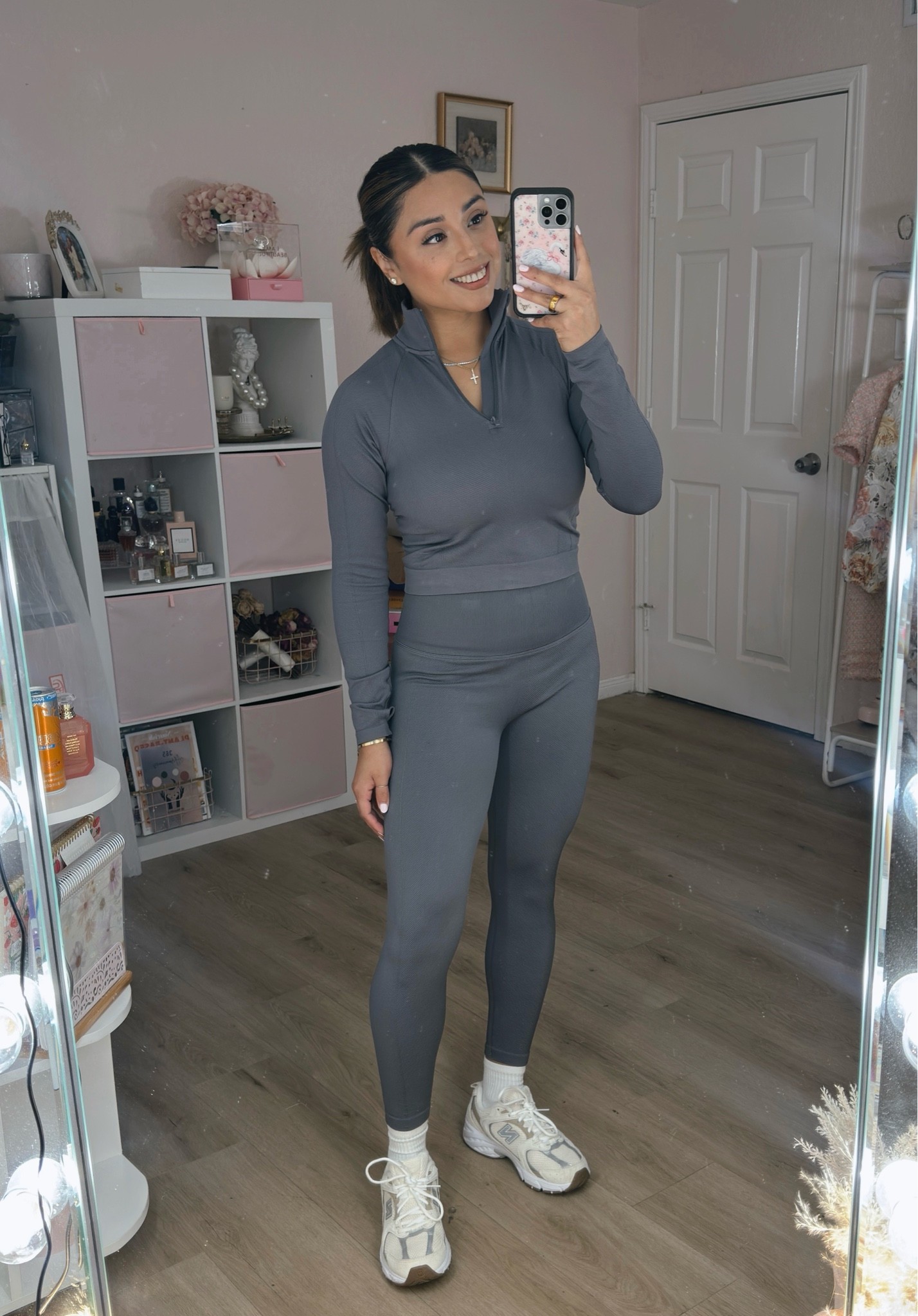 Gym OOTD 🤍