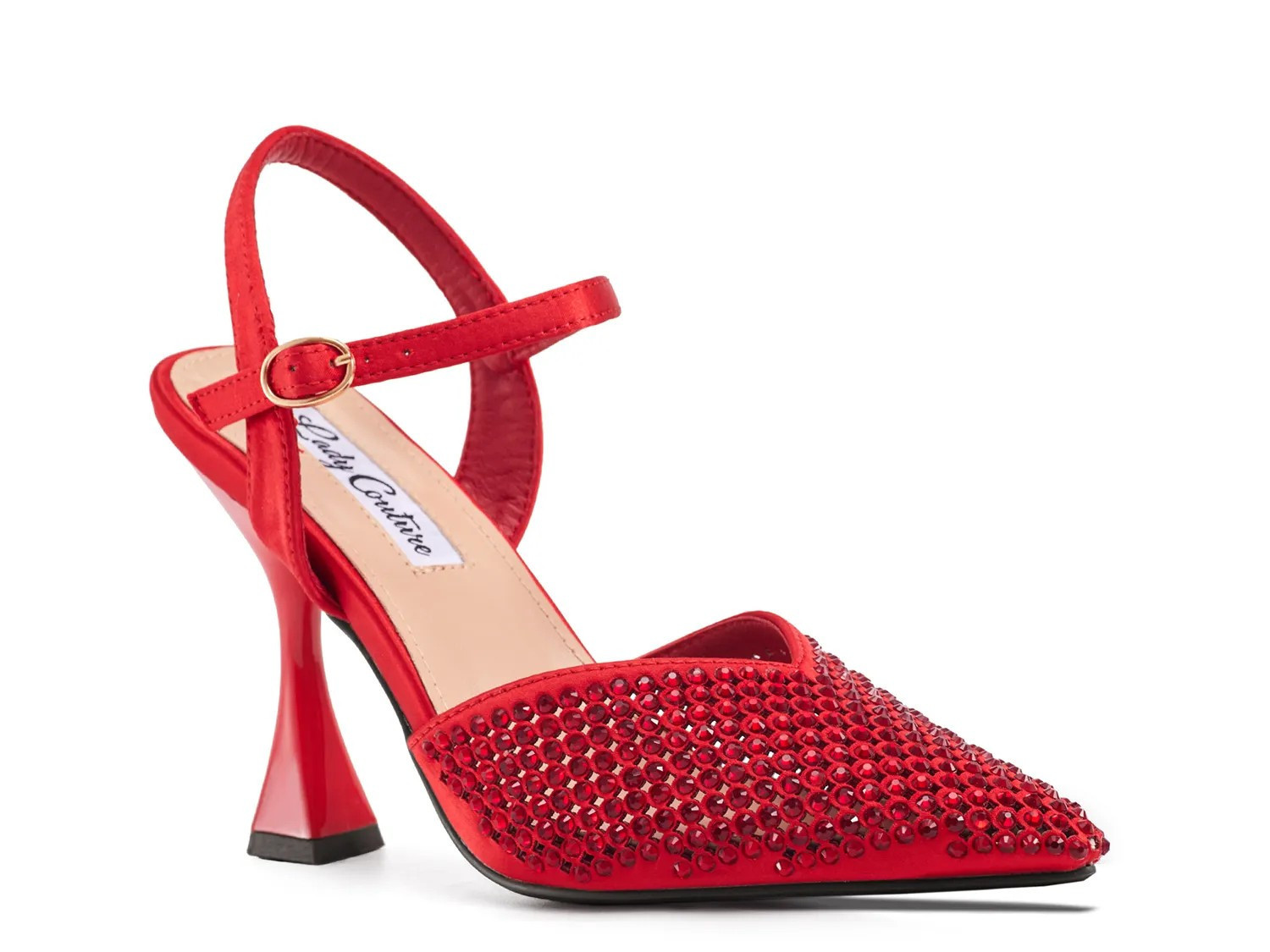 Lady Couture Tango Pump | Women's | Red | Size 13 | Pumps | Ankle Strap | DSW