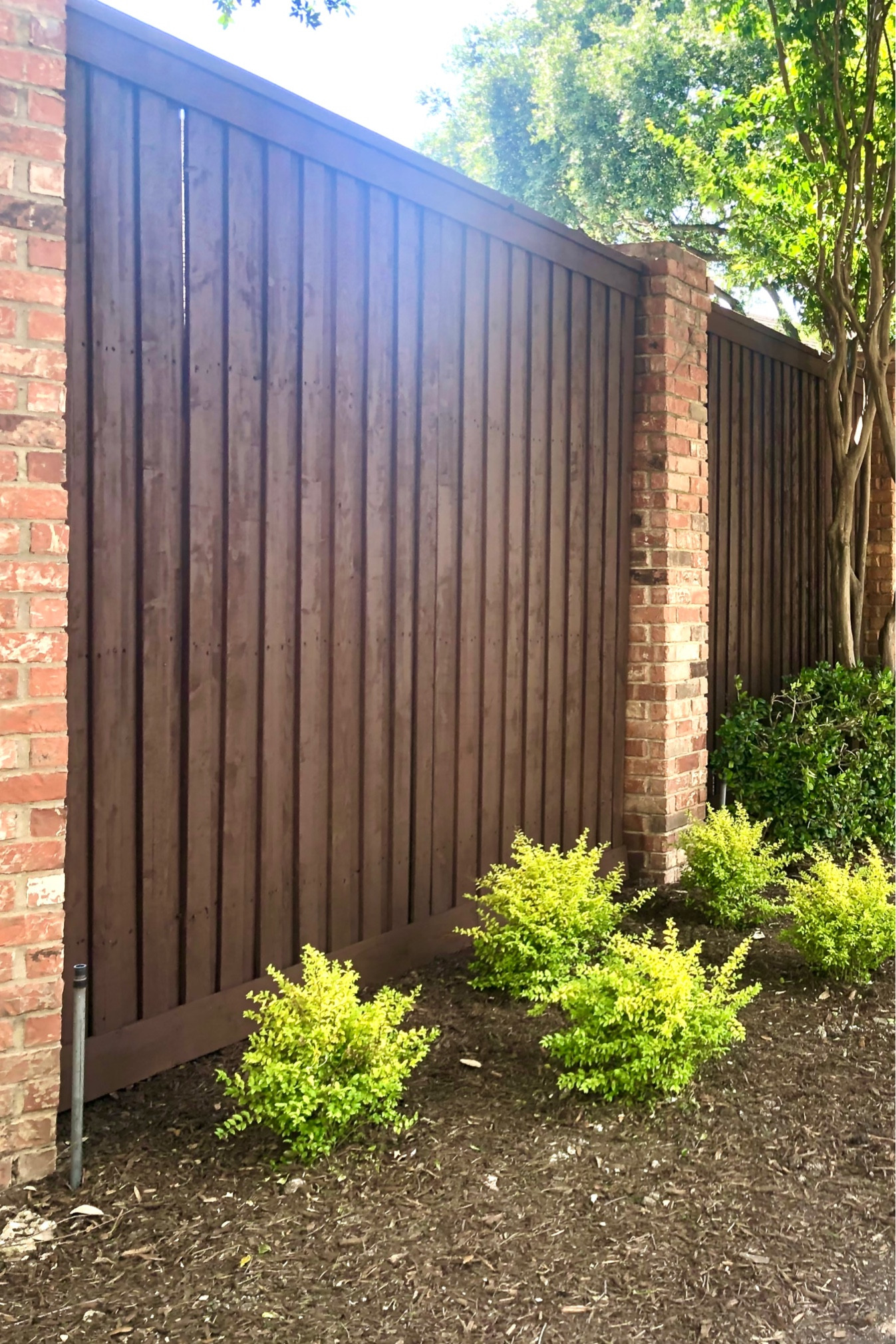 Details about this backyard wooden fence upgrade can be found on my blog at www.MomCanDoAnything.com.

#LTKhome