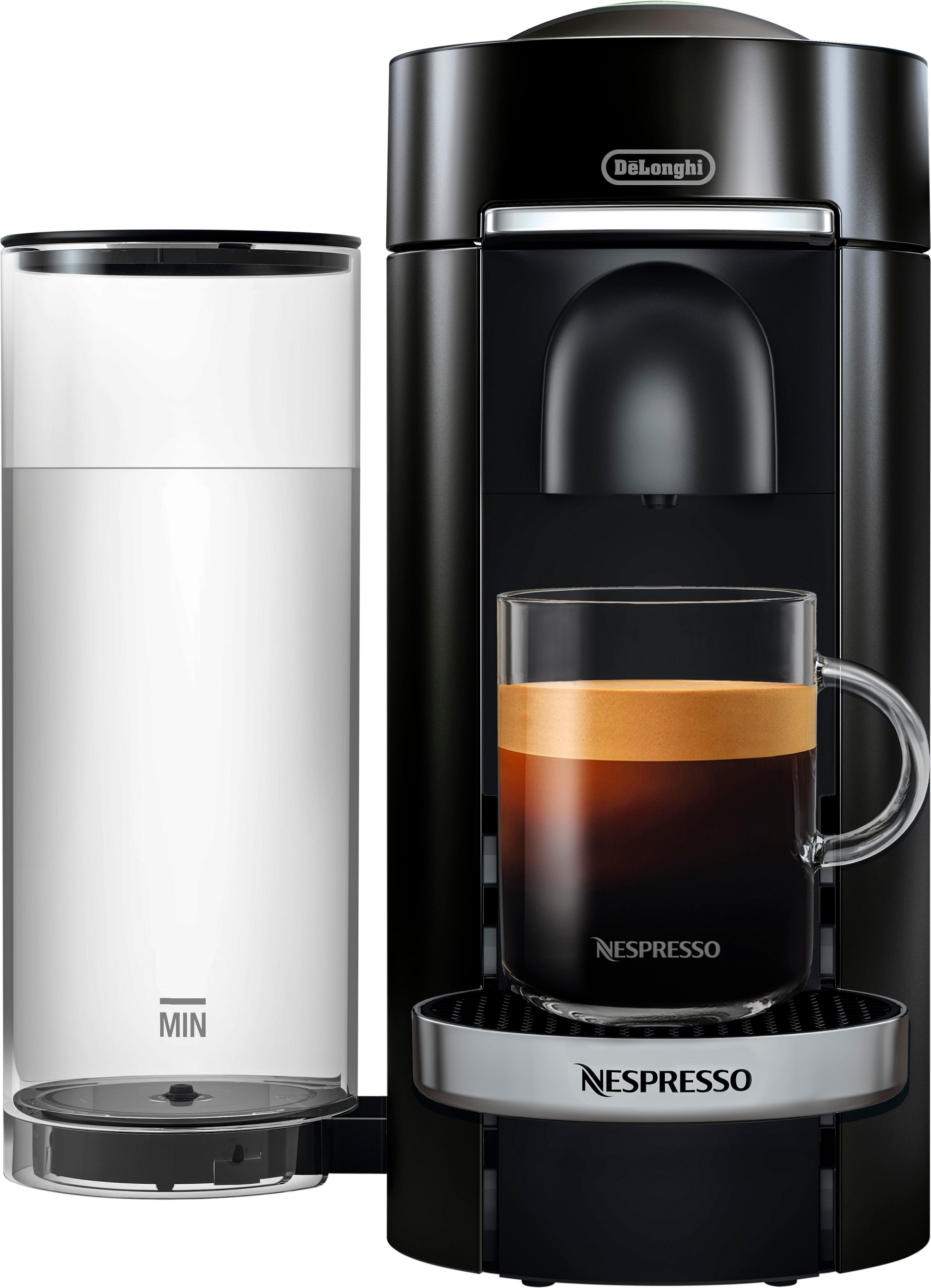 Nespresso - Vertuo Plus Coffee and Espresso Maker by De'Longhi - Piano Black | Best Buy U.S.