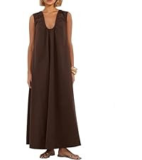 Lenader Women Summer Outfits 2 Piece Set Strapless Tube Top and Wide Leg Pants lounge Set Relaxed... | Amazon (US)