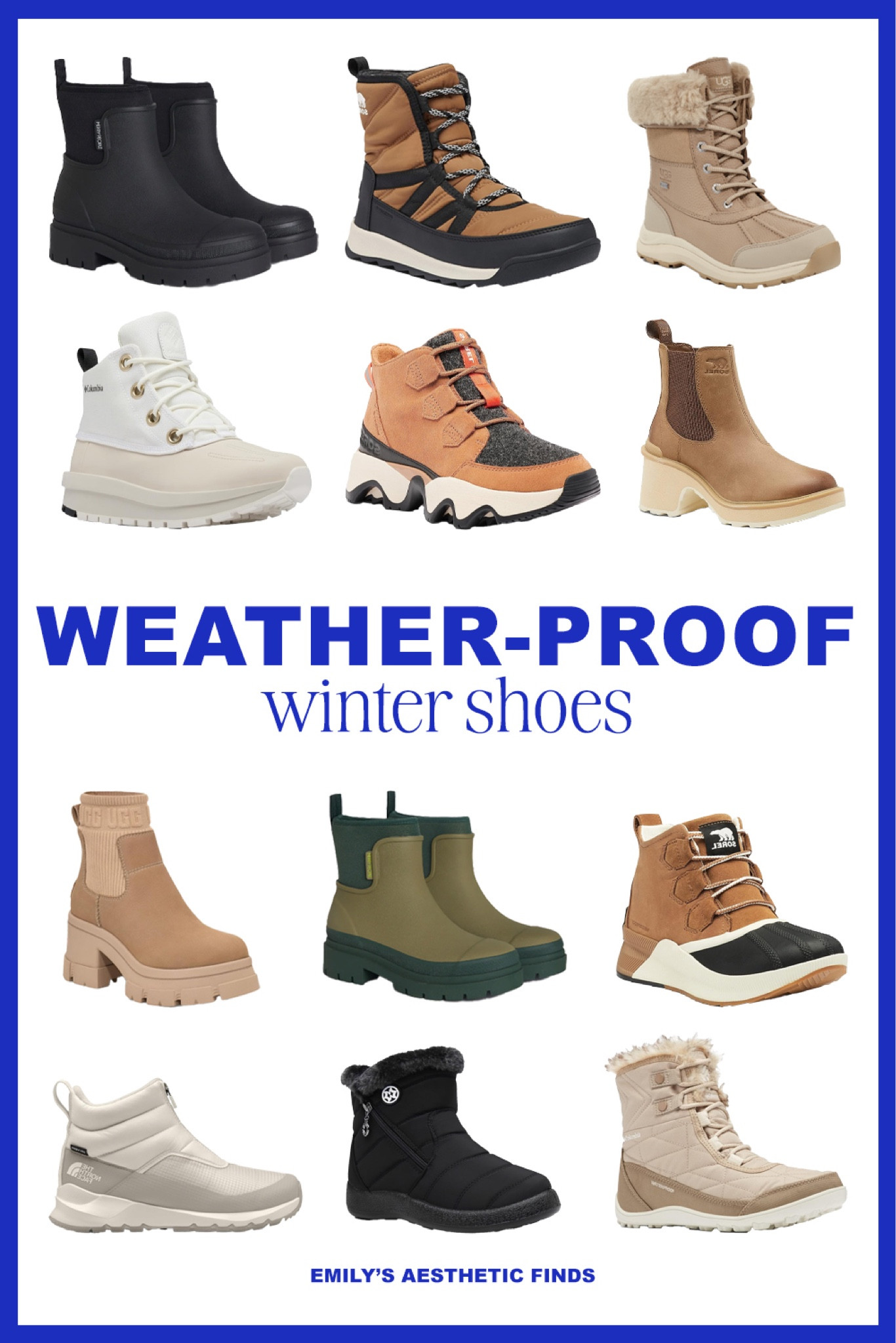 Weather-proof shoes for Fall & Winter that you’ll actually WANT to wear #winterboots #wintershoes #fallstyle #winterstyle #waterproofshoes

#LTKSeasonal #LTKShoeCrush #LTKHoliday