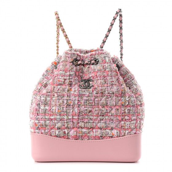 CHANEL

Tweed Calfskin Quilted Gabrielle Backpack Pink | Fashionphile