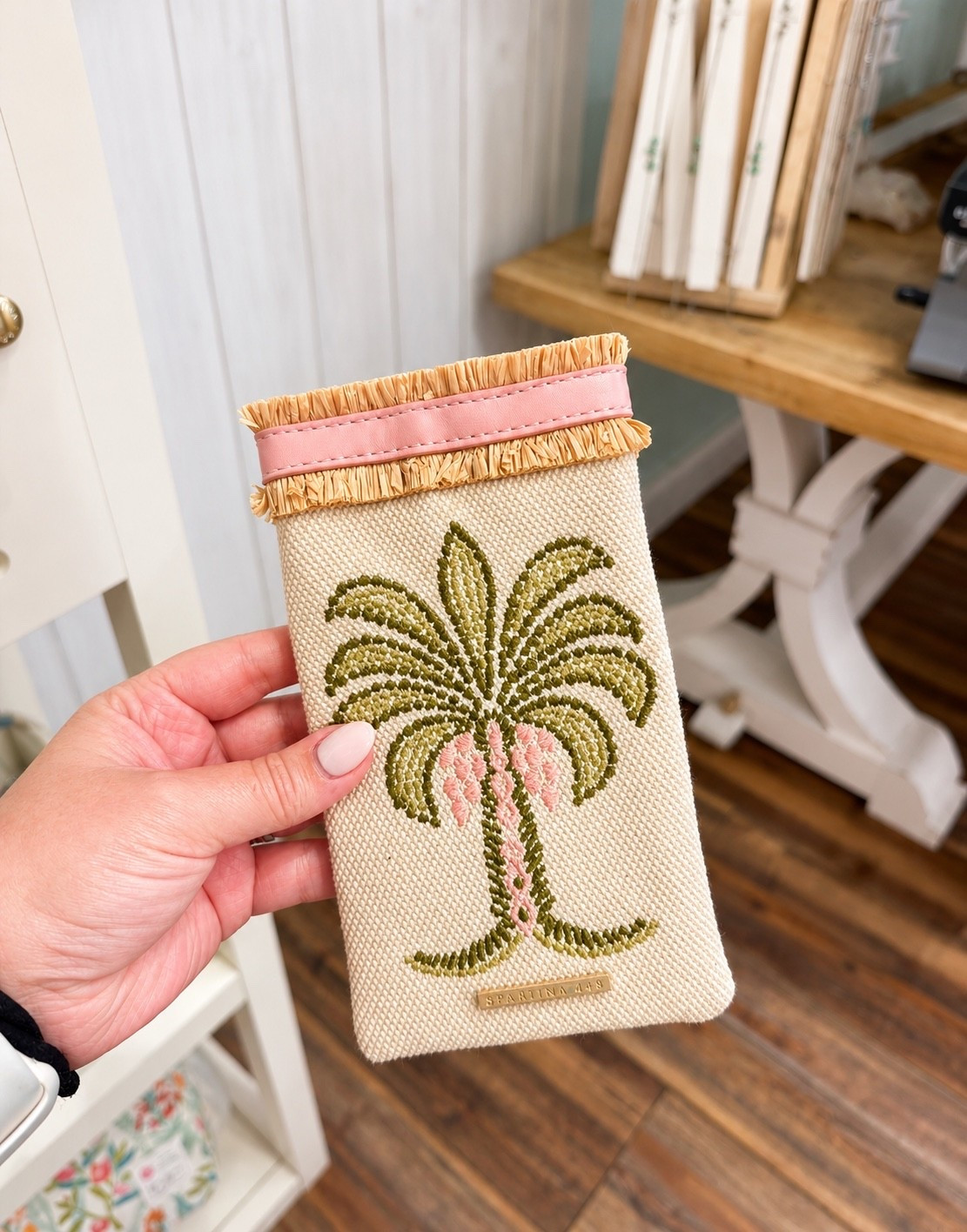 Coastal girl summer but make it handbags 🌴🩷 absolutely obsessed with every single detail from this collection… the embroidery, bamboo accents, palm prints, all of it!! These pieces look SO luxe in person and would be perfect for beach trips, resort dinners, summer weddings, or just adding a little color to your everyday outfits ✨ #LTKstyle #LTKtravel #ResortStyle #CoastalStyle #BeachVacation #SummerAccessories #VacationStyle #HandbagCollection #ColorfulStyle #PalmPrint #SummerFashion #LTKunder100 #BoutiqueFinds #BeachyVibes #TropicalStyle #SummerMustHaves #VacationReady #CoastalGrandmother #PreppyStyle #IslandStyle

#LTKgrwm #LTKootd #LTKmomlife