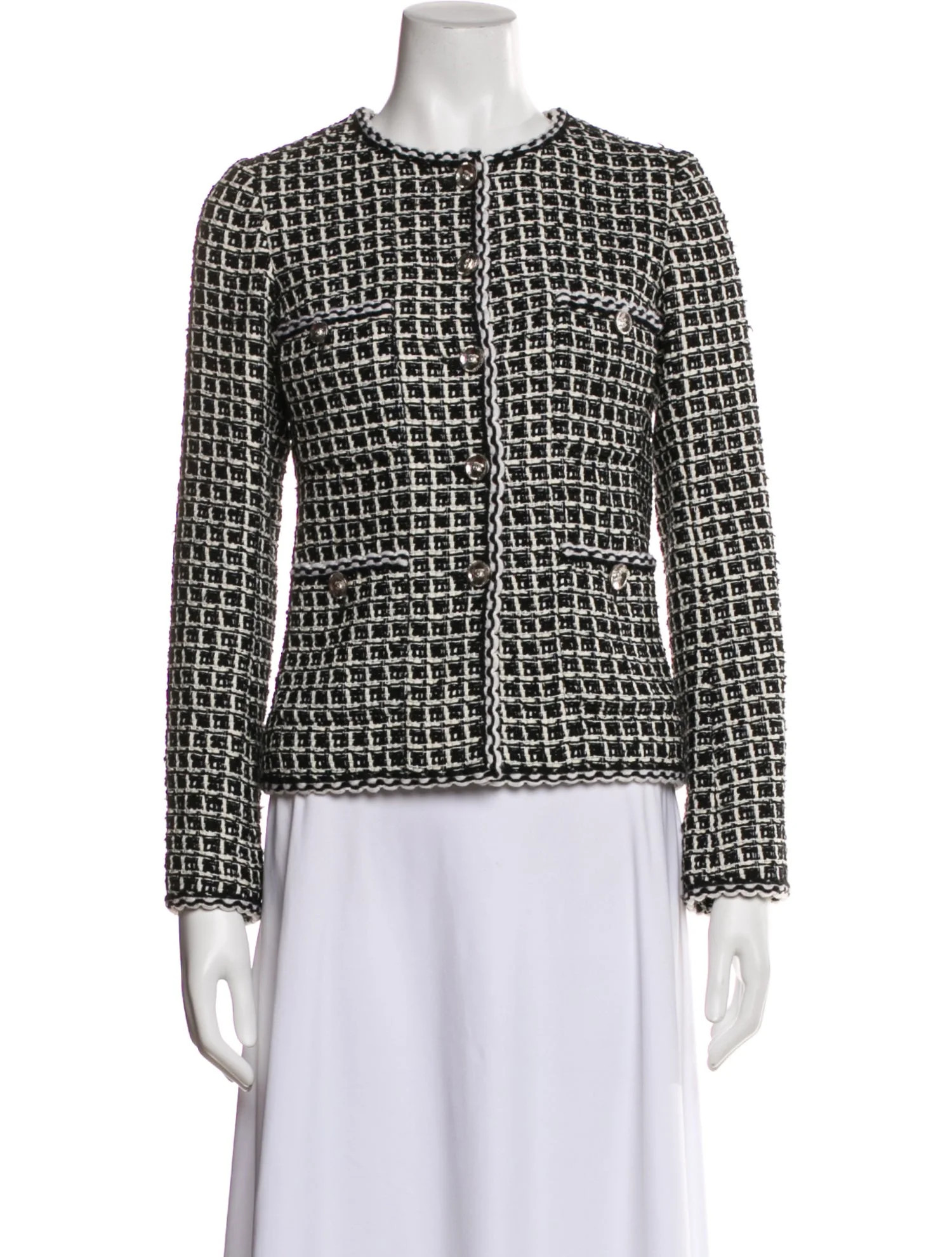Chanel 2025 Tweed Evening Jacket - Black Jackets, Clothing - CHA1391705 | The RealReal | The RealReal