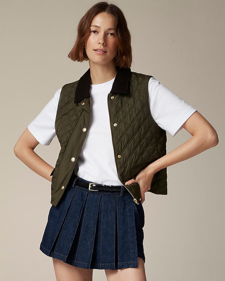 Quilted barn vest | J. Crew US