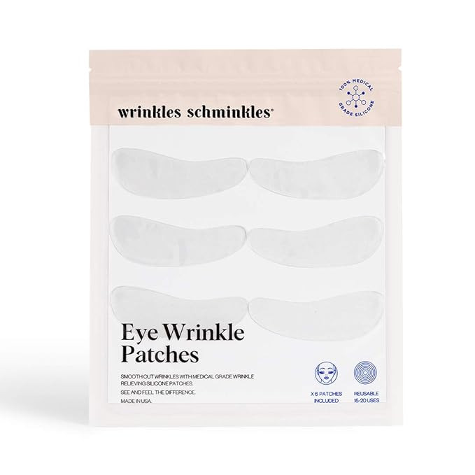 Wrinkles Schminkles Silicone Eye Pads - Made in USA - 3 Pairs - Silicone Patches for Dark Circles... | Amazon (US)