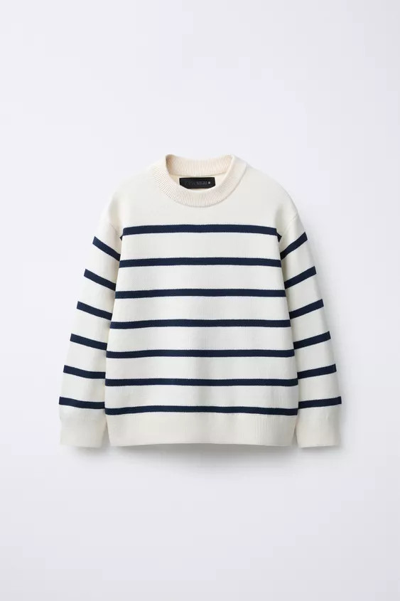 STRIPED KNIT JUMPER | Zara US