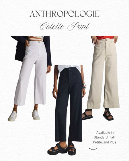 These Colette pants by Anthropologie are best sellers and I can see why! They come in regular, petite, tall and plus sizes!!  I took my usual 4p and they’re a touch big

#LTKover40 #LTKmidsize #LTKstyletip