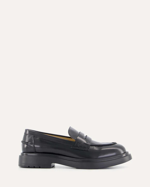 JARVIS LOAFERS BLACK LEATHER | Jo Mercer (AU)