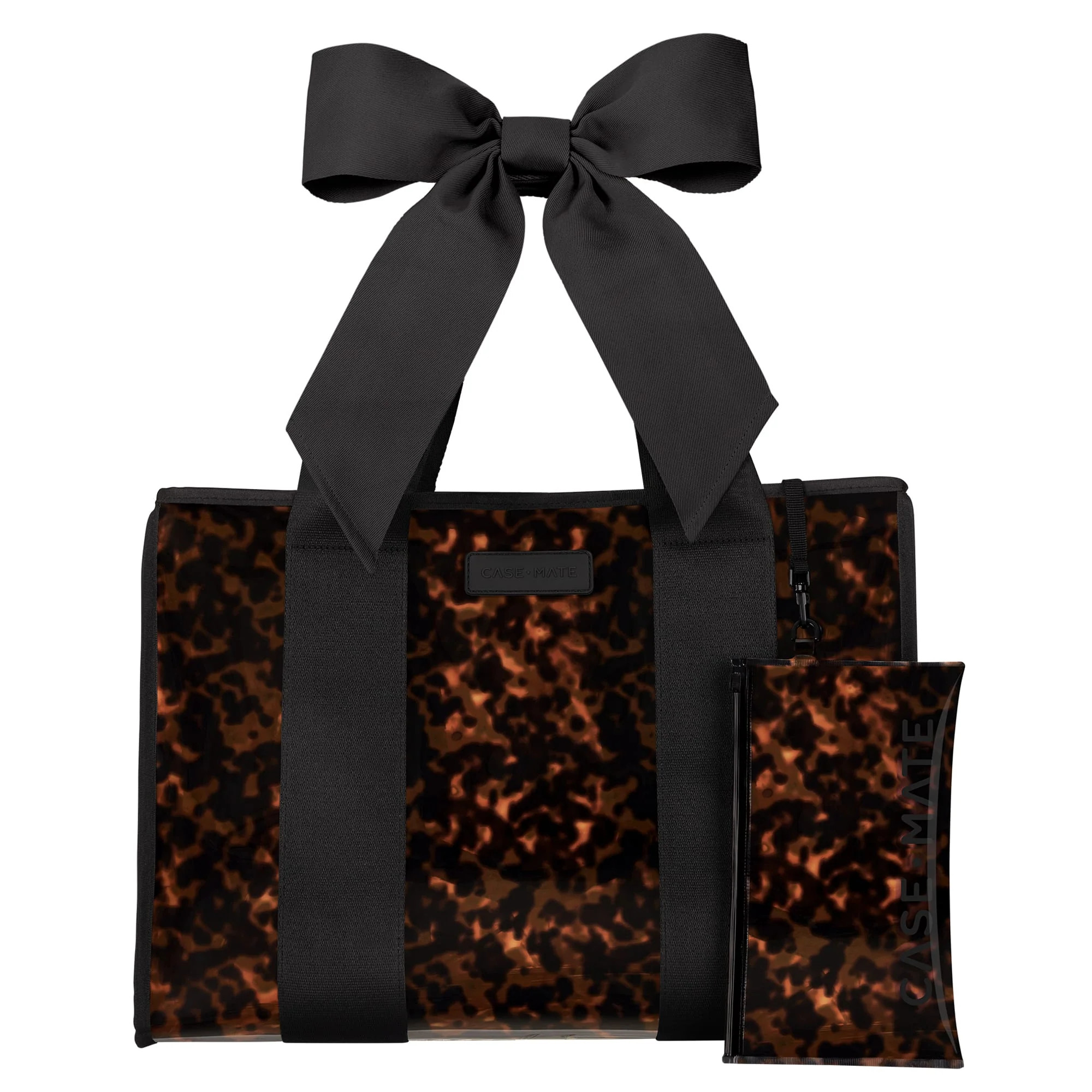 Jelly Tote Bag Tortoiseshell Bow | Case-Mate