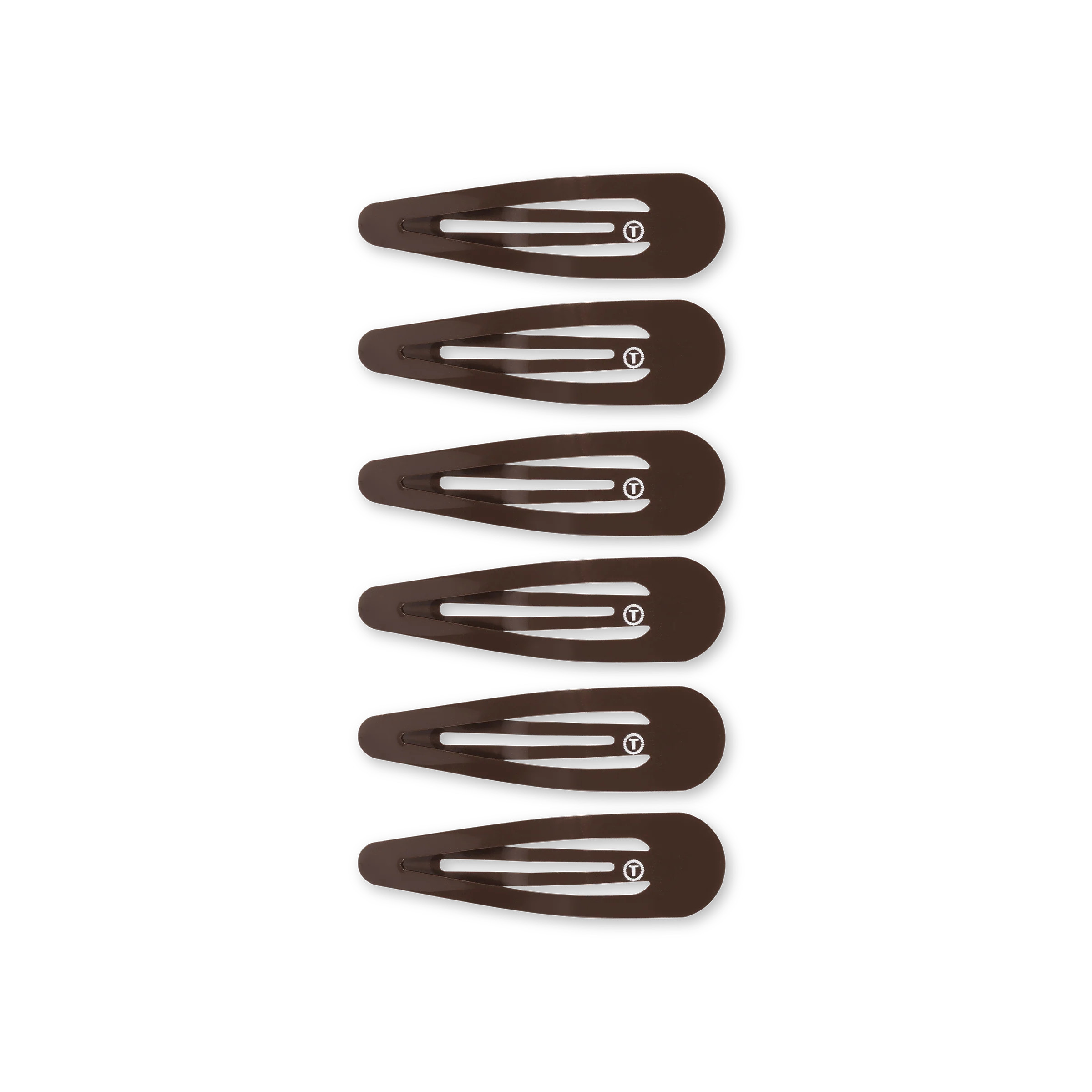 Brown Snap Clip (6Ct) | TELETIES